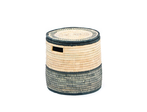 Half/half design with lid