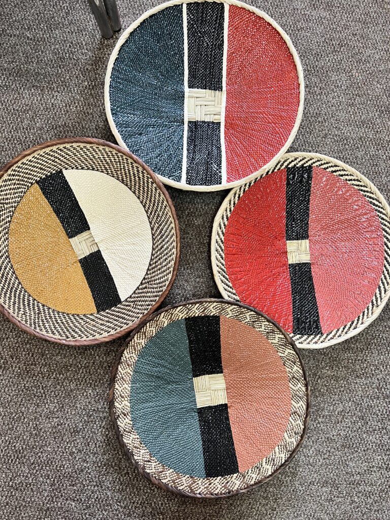 Painted Binga Baskets