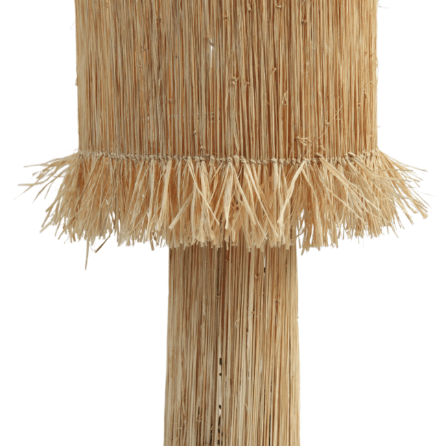 Raffia Bedside lamps